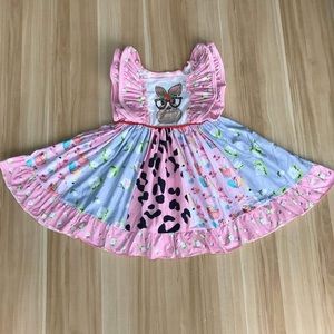 Bunny cute boutique twirl dress
